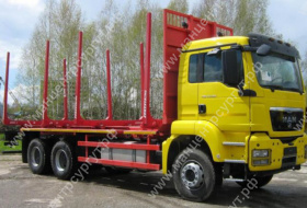 MAN TGS 33.440 6X4 BB-WW Сортиментовоз - фото 1
